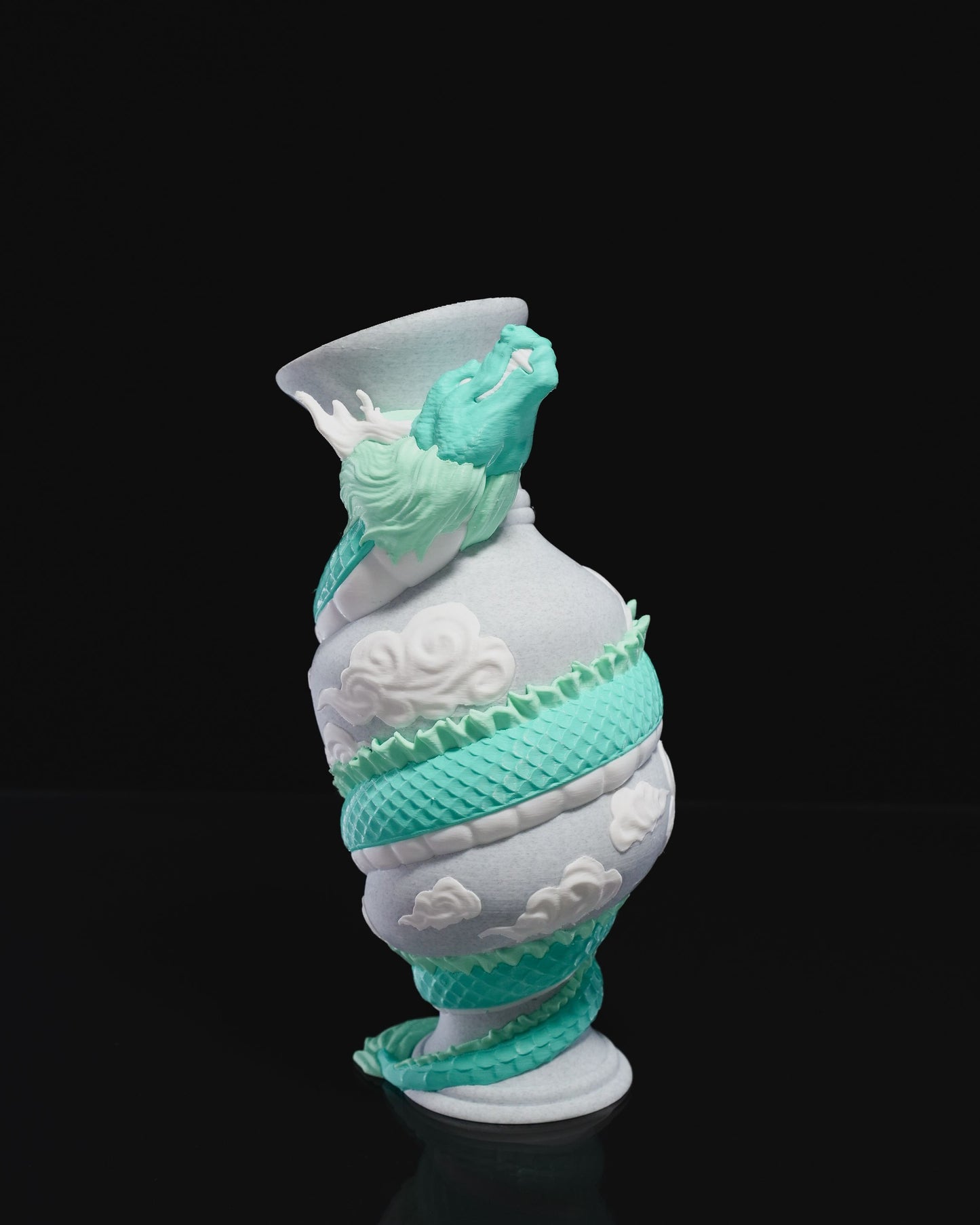 Dragon Wrapped Vase