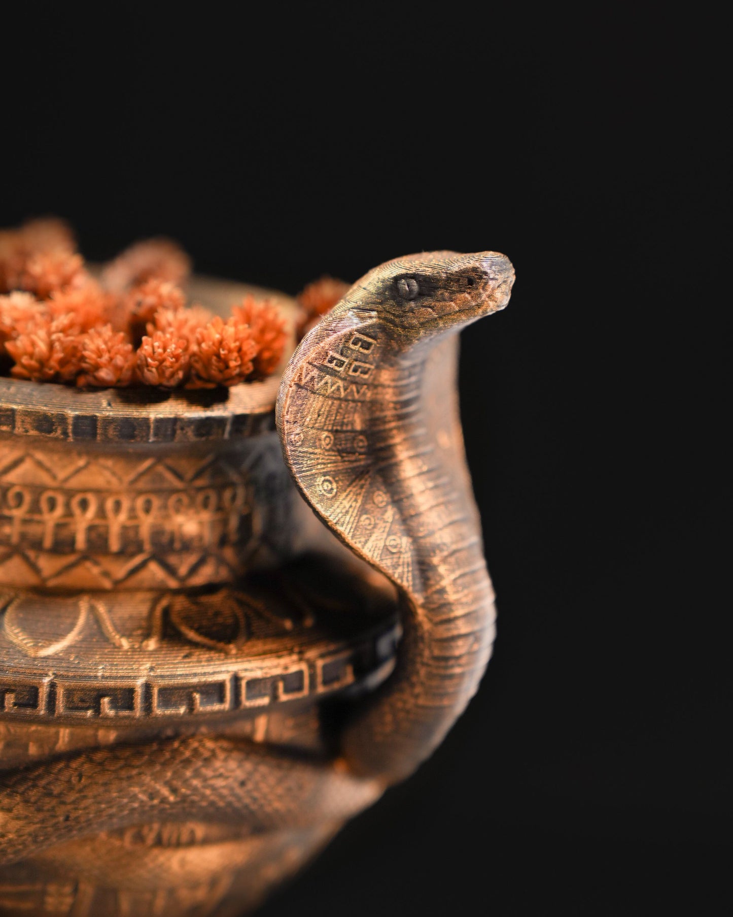 Egyptian Cobra Vase