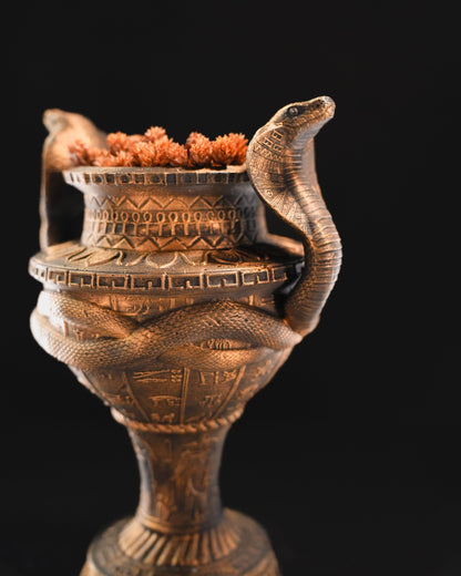 Egyptian Cobra Vase