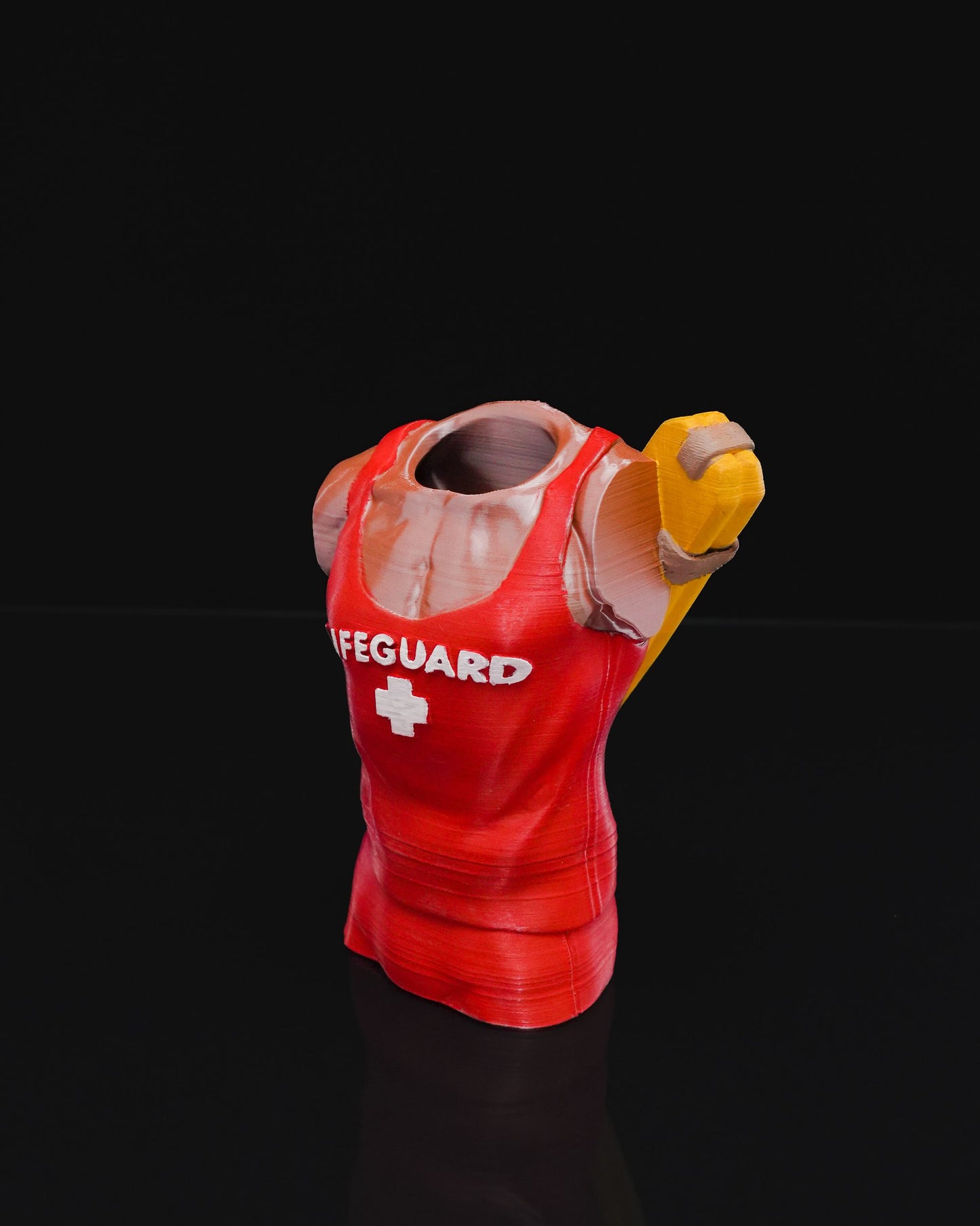 Lifeguard Body Vase -Male