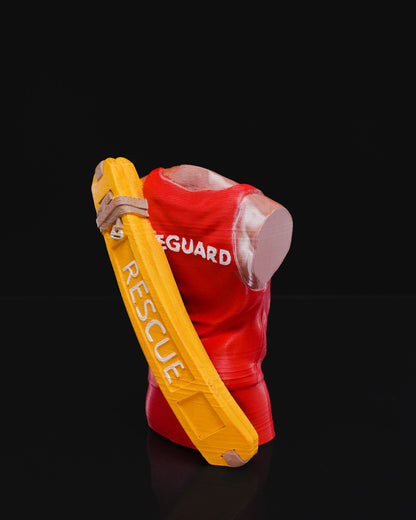 Lifeguard Body Vase -Male