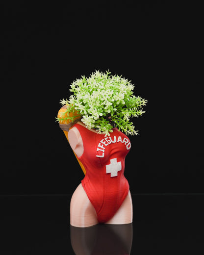 Lifeguard Body Vase -Female