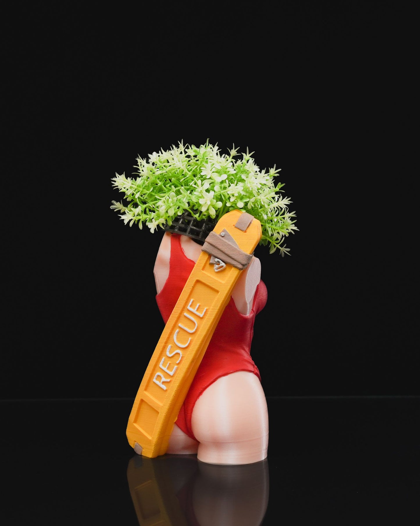 Lifeguard Body Vase -Female