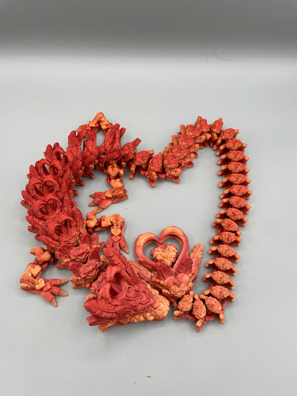 Heart Dragon - Valentine's Day Dragon