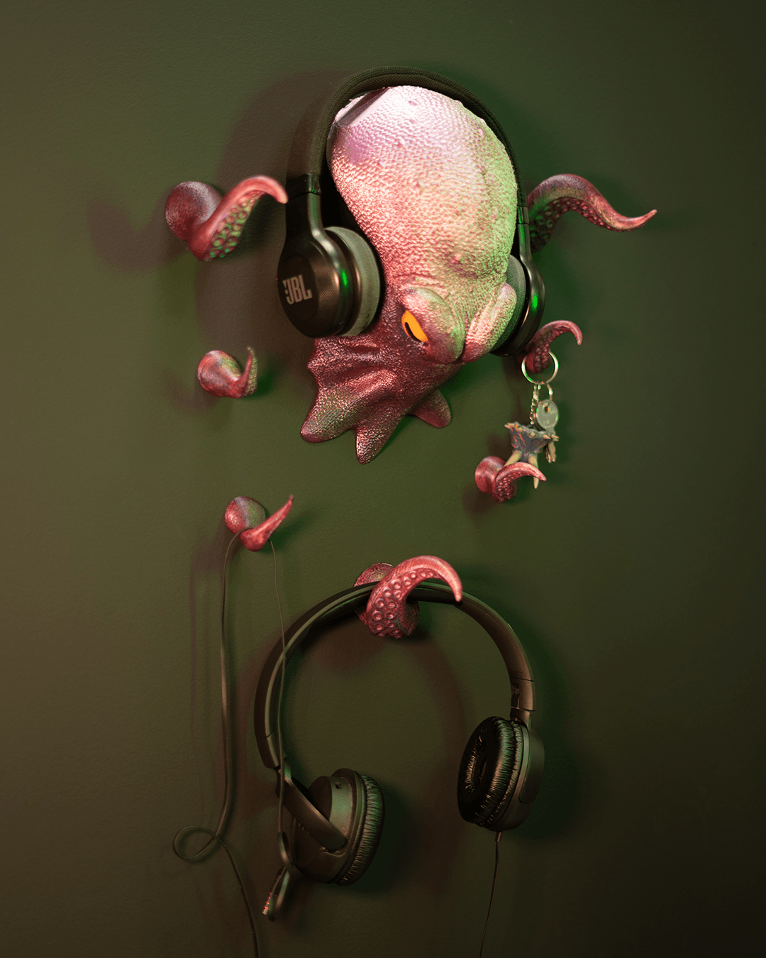 Octopus Headphone Hanger