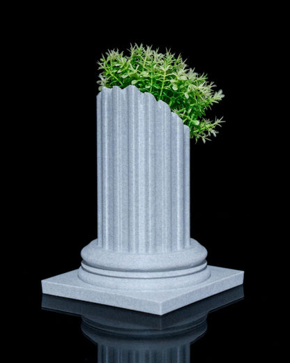 Roman Pillar Ruins Planter