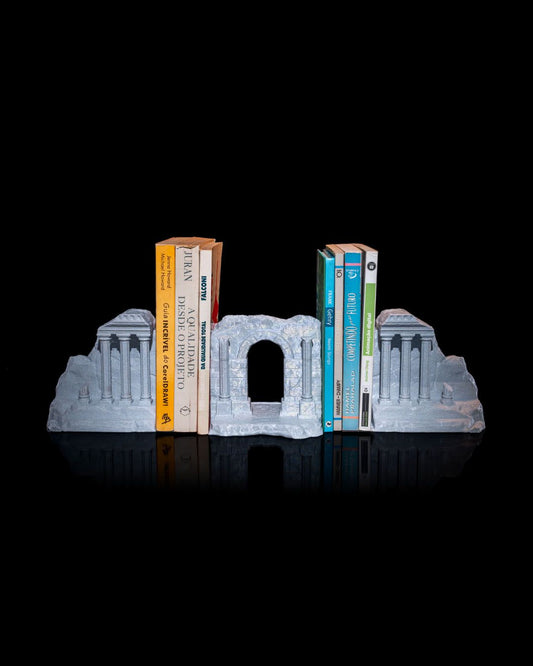 Ancient Ruins Bookends